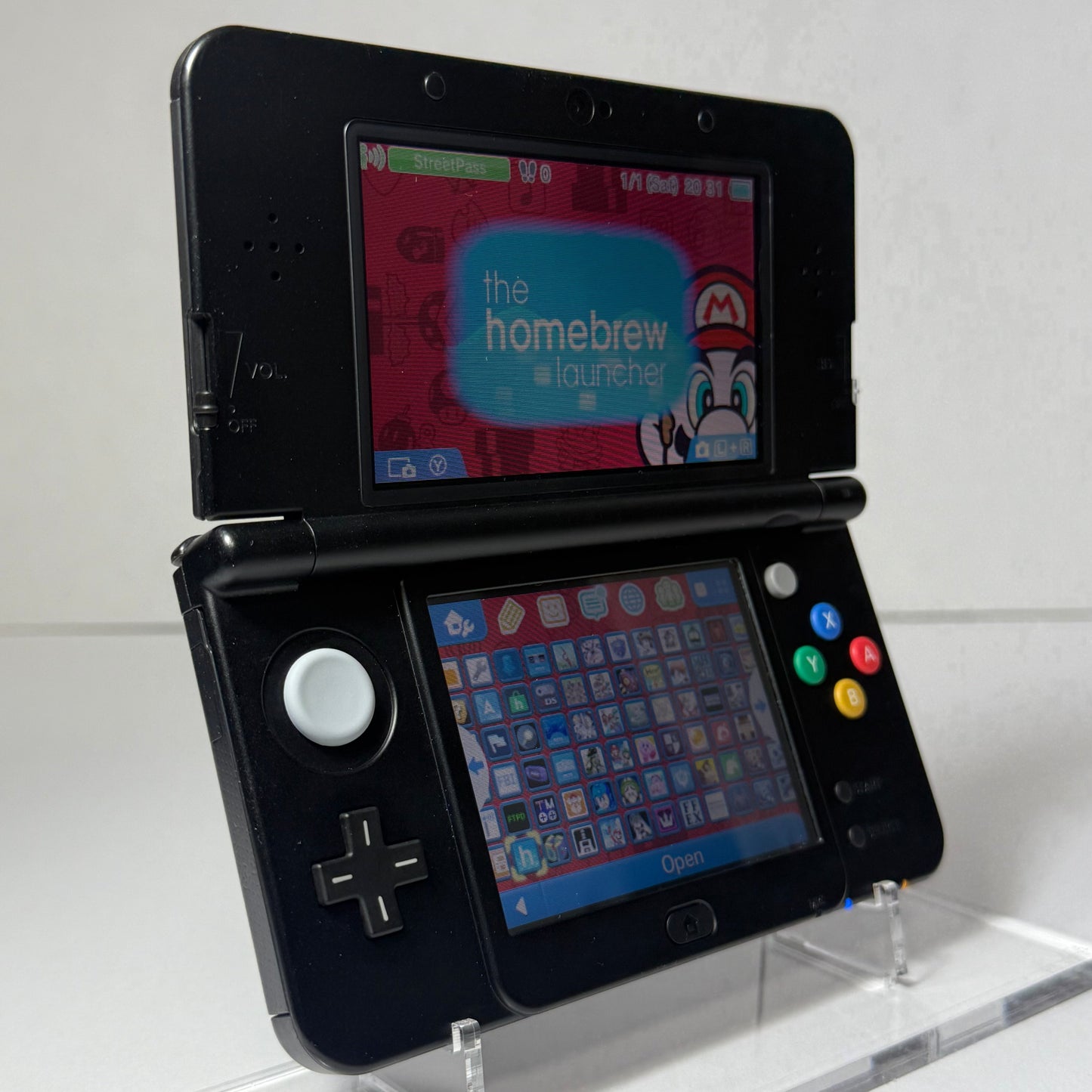 n3DS - Super Mario Edition Black