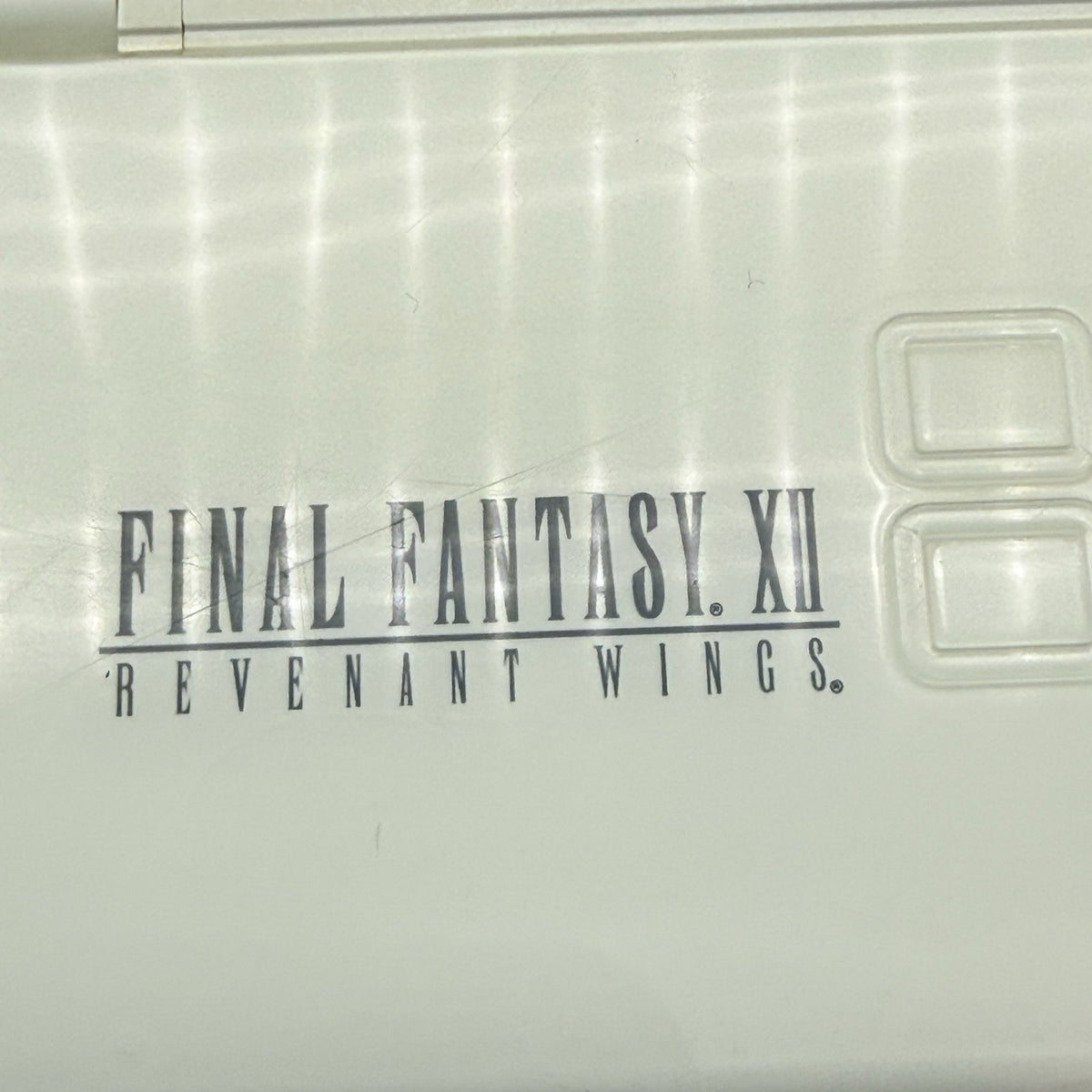 Nintendo DS Lite Console Final Fantasy XII Revenant Wing Limited Edition Tested