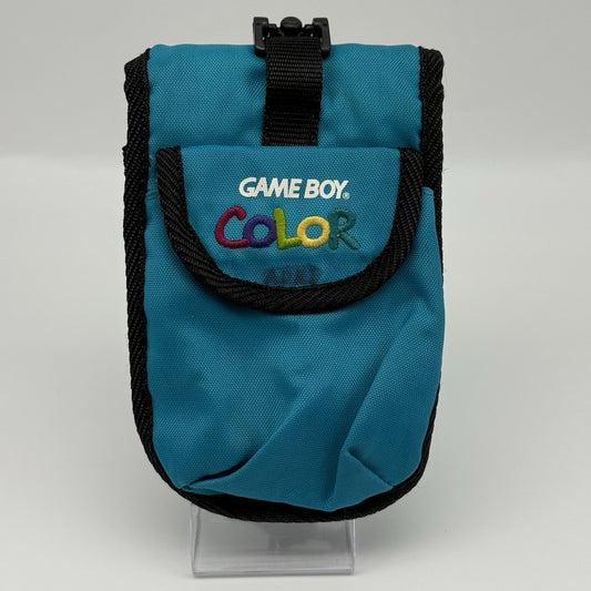 Vintage Game Boy Color Protective Carrying Case – Teal Pouch VTG Rare HTF
