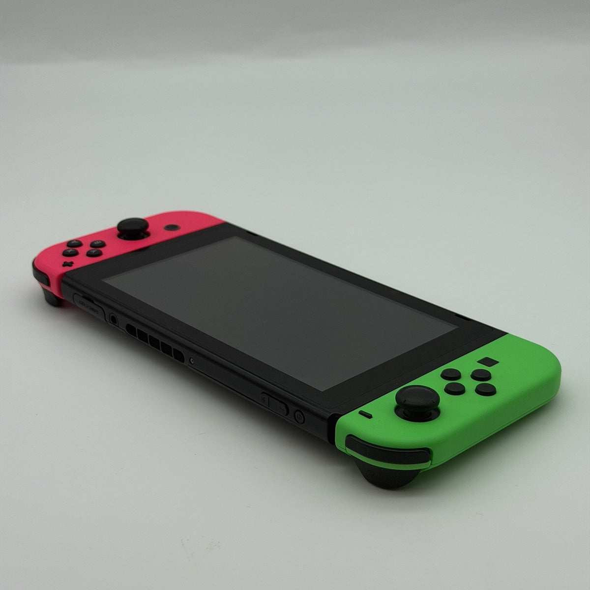 Nintendo Switch V1 HAC-001 Console, Joycons Neon Pink & Green Region Free Tested