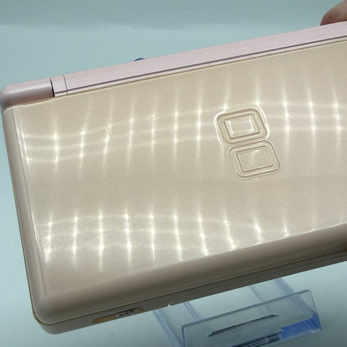 Nintendo DS Lite Coral Pink Console With Charger & Stylus Tested Region Free