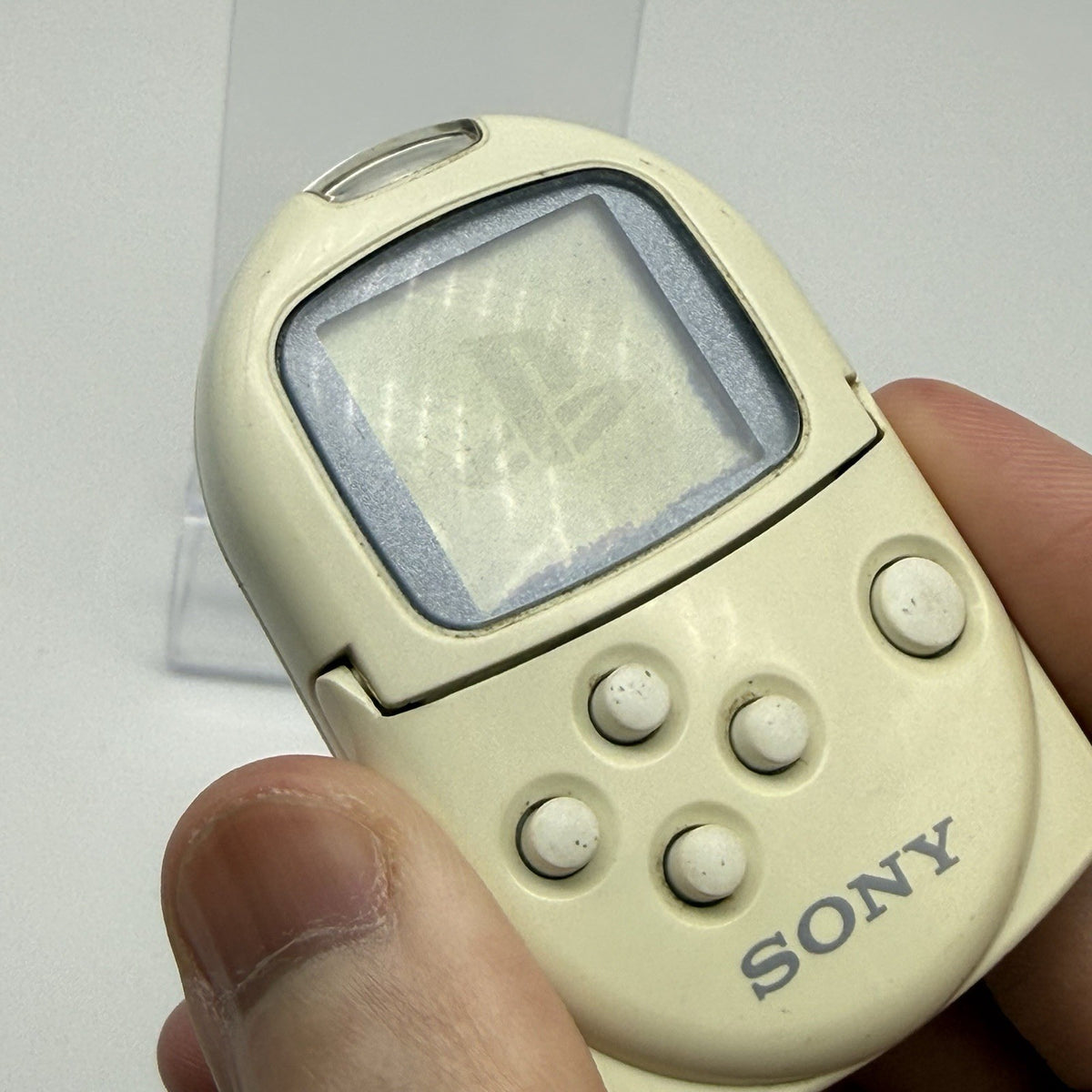Sony Playstation Pocket Station White SCPH-4000 Japanese Tested - LCD Burn *READ