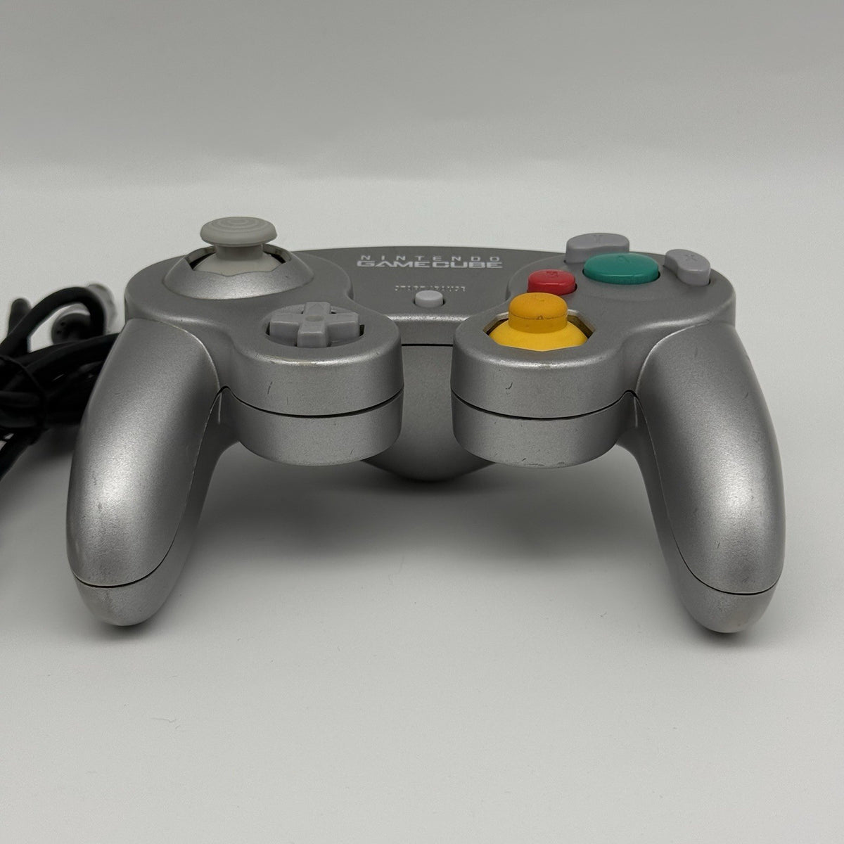 Official Nintendo GameCube Controller Platinum Silver OEM DOL-003 T3 - Tested