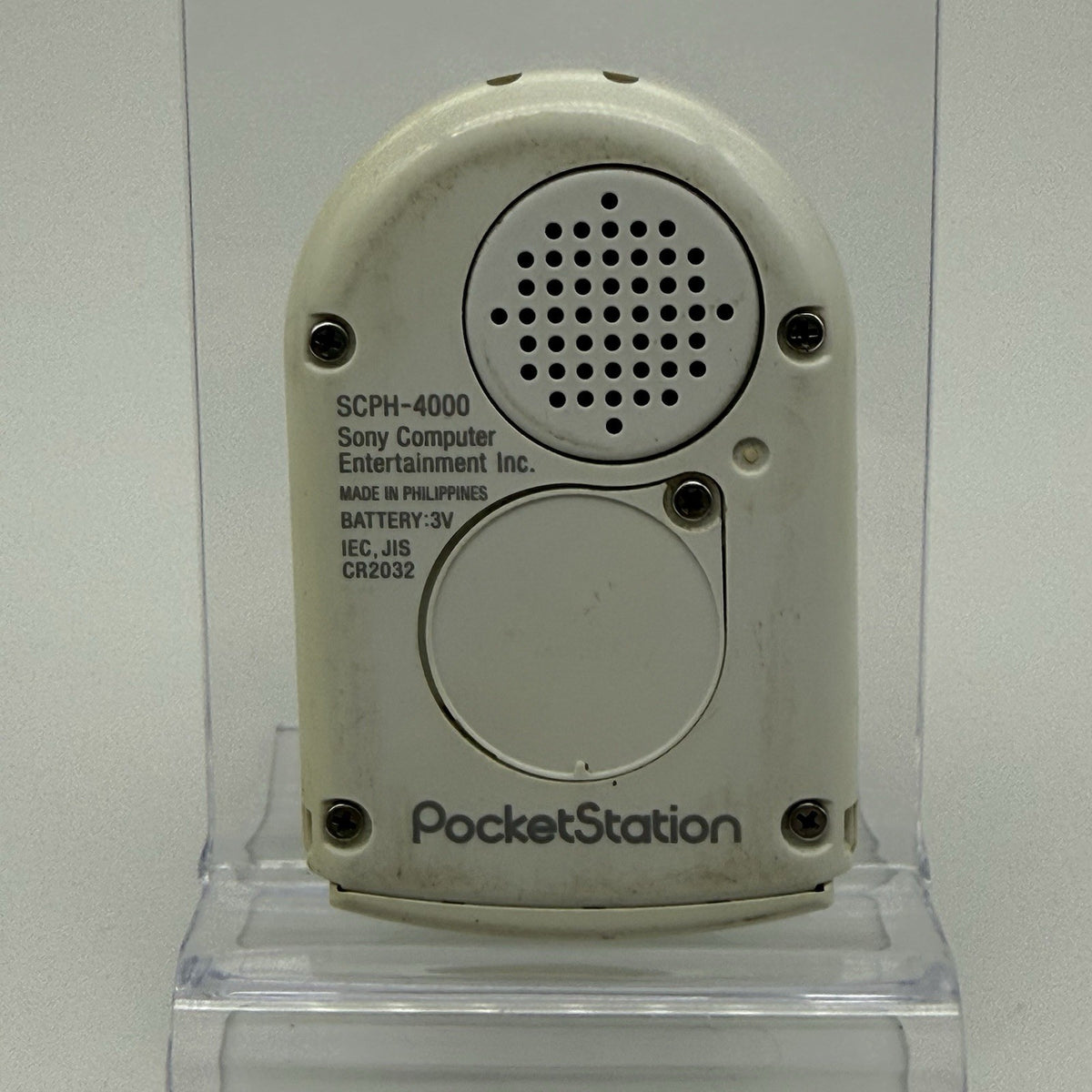 Sony Playstation Pocket Station White SCPH-4000 Japanese Tested - LCD Burn *READ