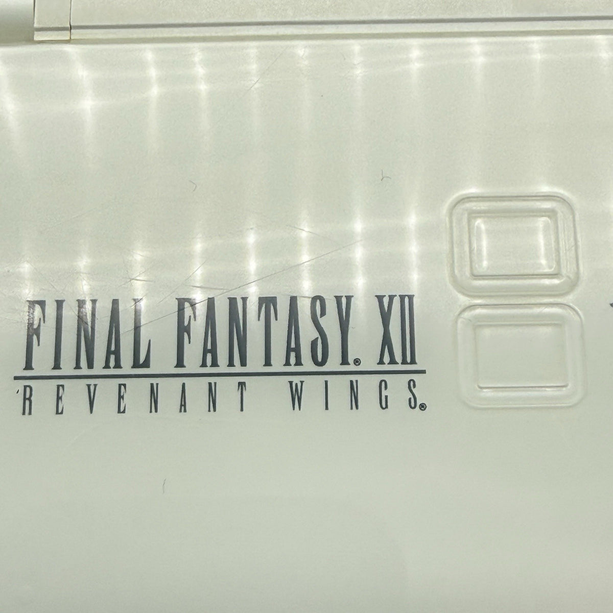 Nintendo DS Lite Console Final Fantasy XII Revenant Wing Limited Edition Tested