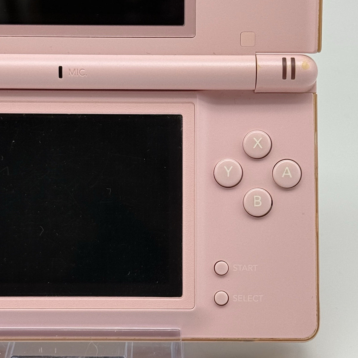Nintendo DS Lite Coral Pink Console With Charger & Stylus Tested Region Free