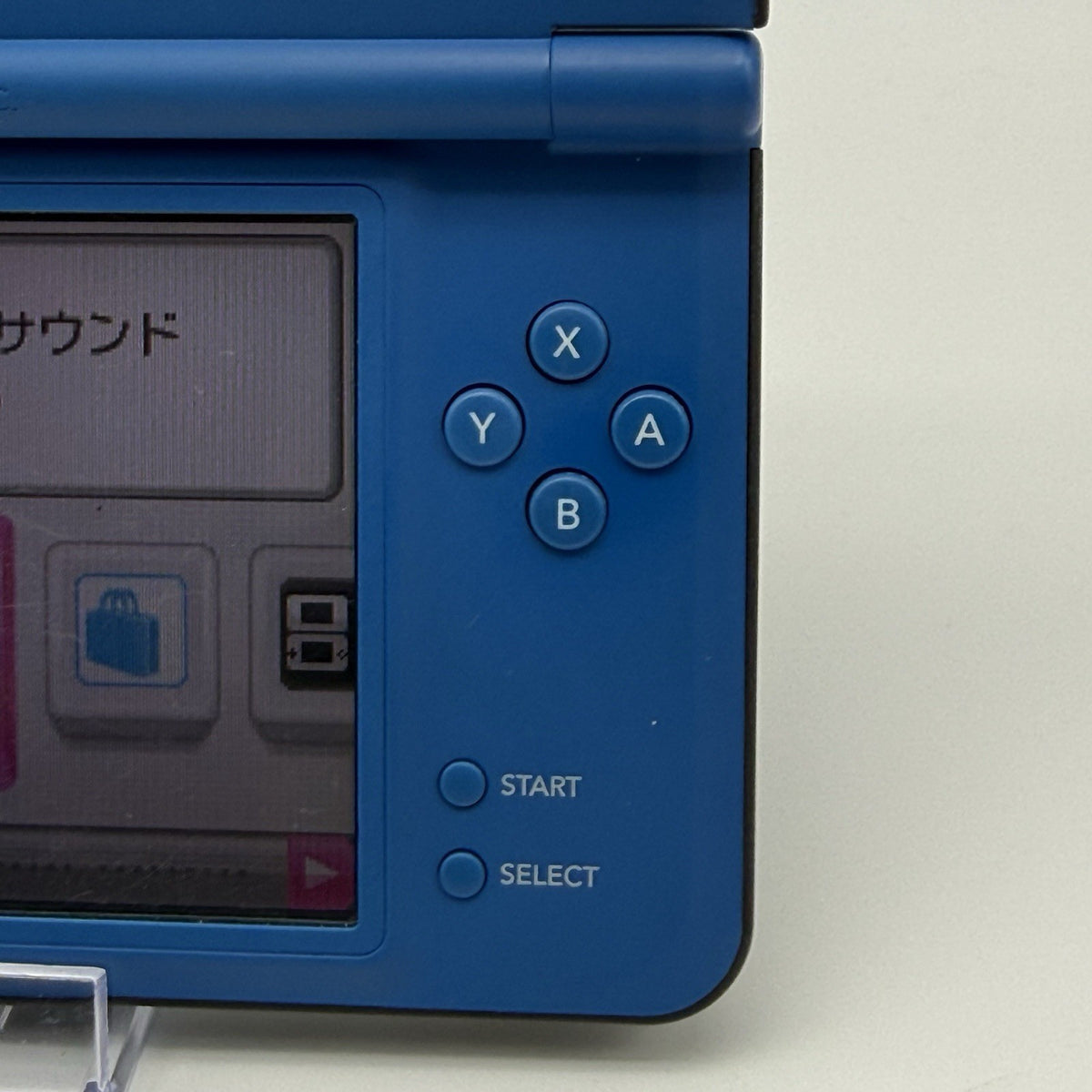 Nintendo DSi LL Midnight Blue Japanese Menu Plays US Games - Tested US Seller