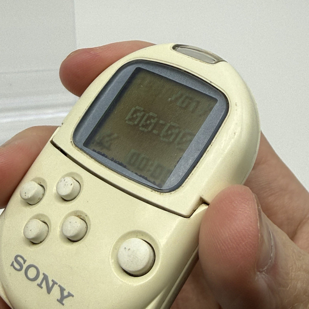 Sony Playstation Pocket Station White SCPH-4000 Japanese Tested - LCD Burn *READ