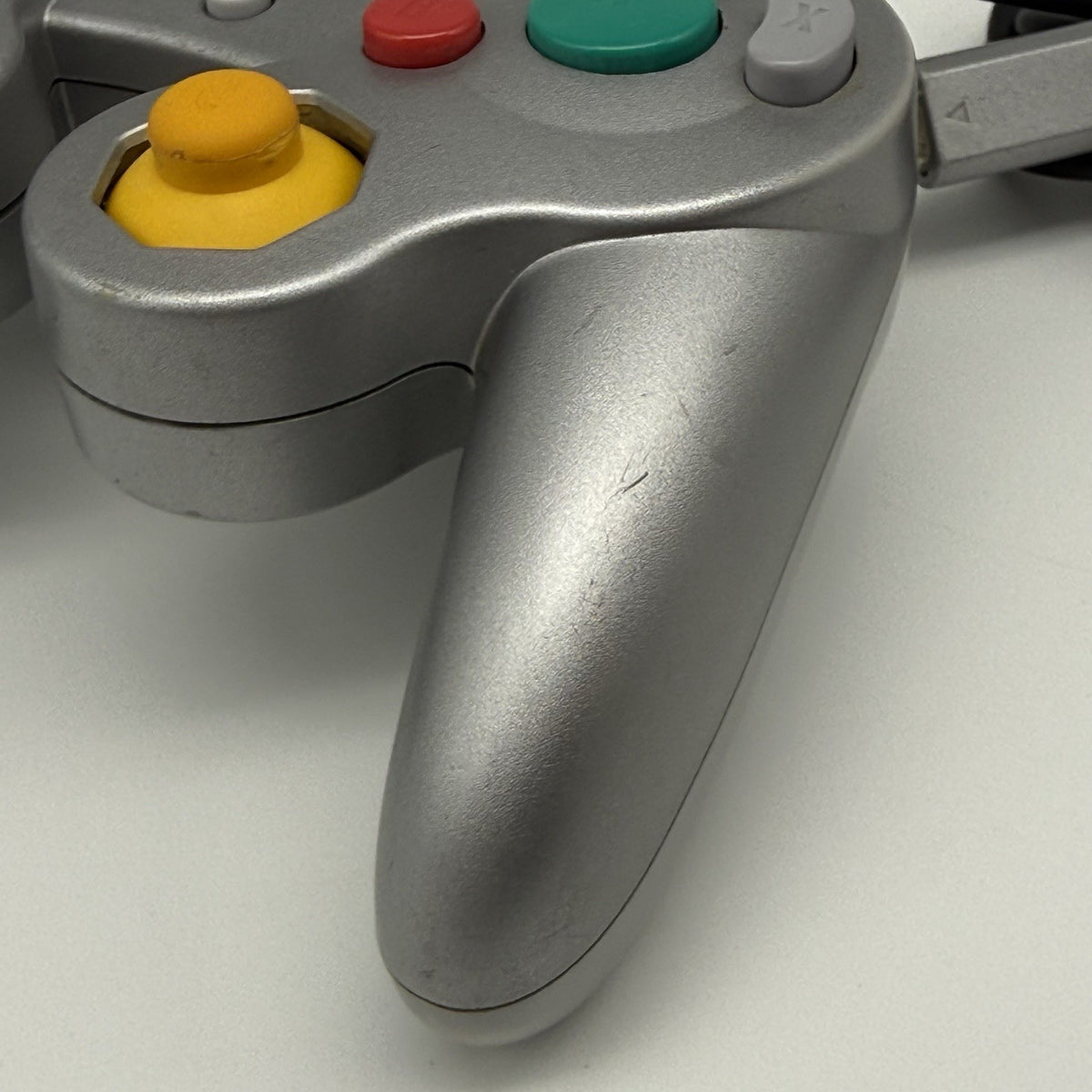 Official Nintendo GameCube Controller Platinum Silver OEM DOL-003 T3 - Tested