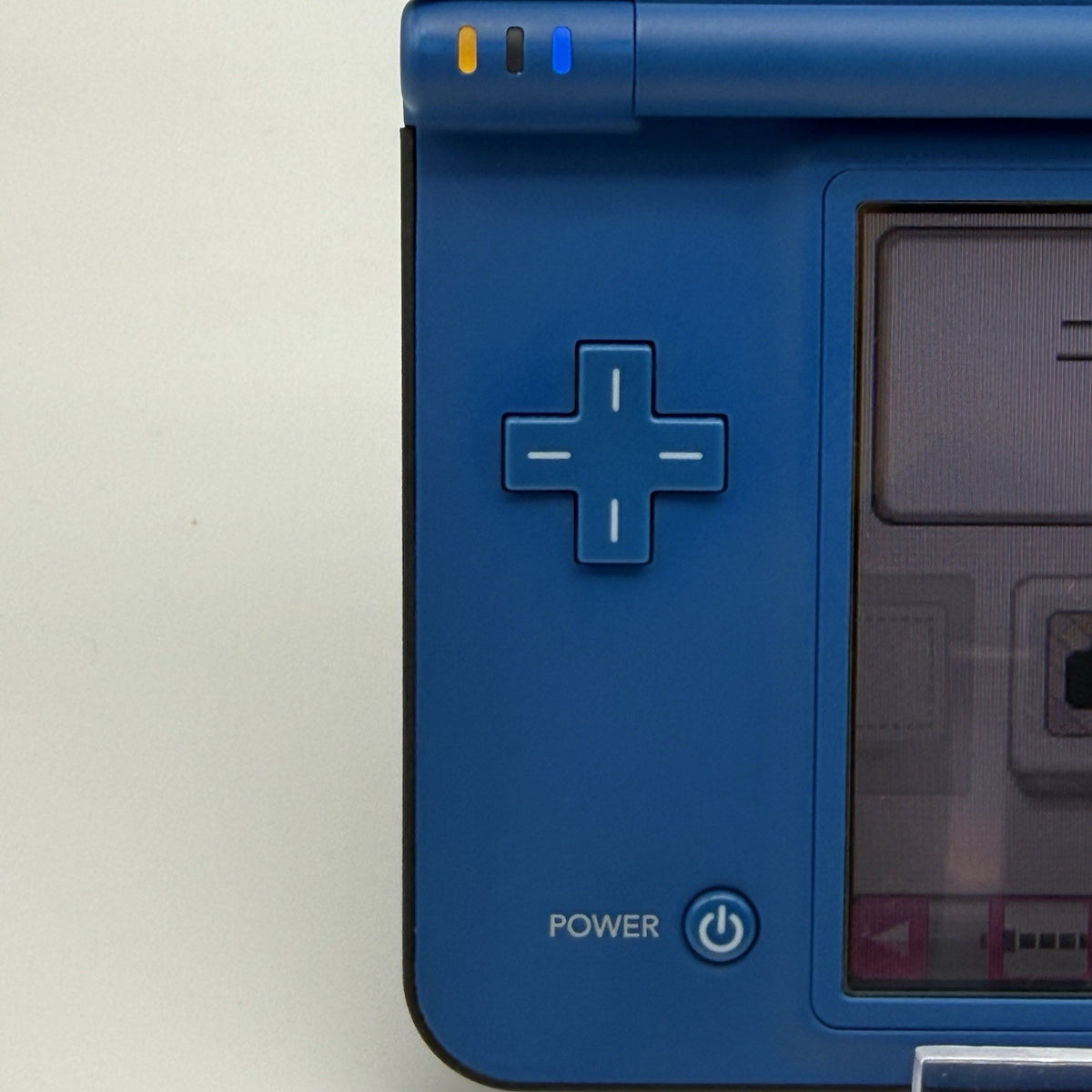 Nintendo DSi LL Midnight Blue Japanese Menu Plays US Games - Tested US Seller