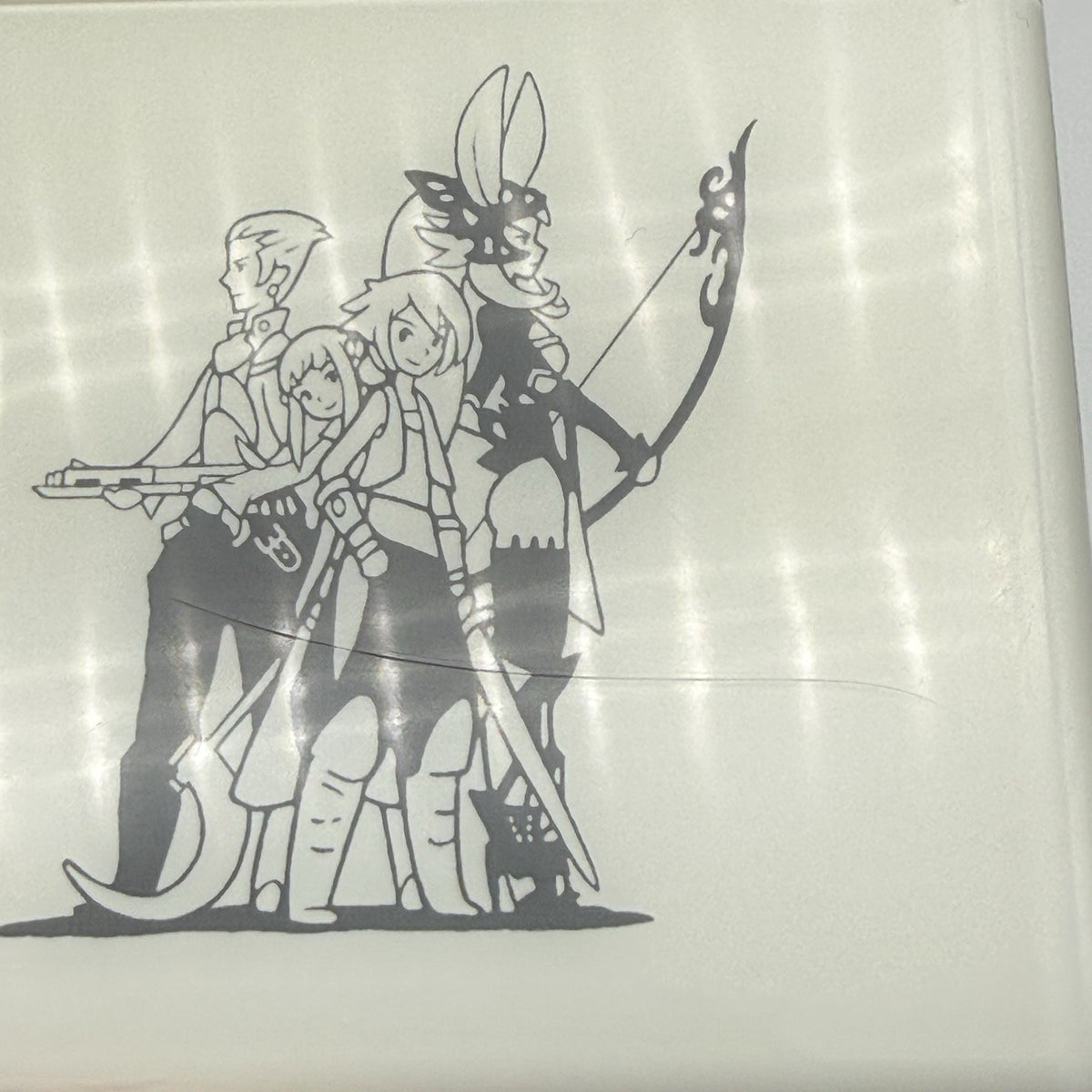Nintendo DS Lite Console Final Fantasy XII Revenant Wing Limited Edition Tested