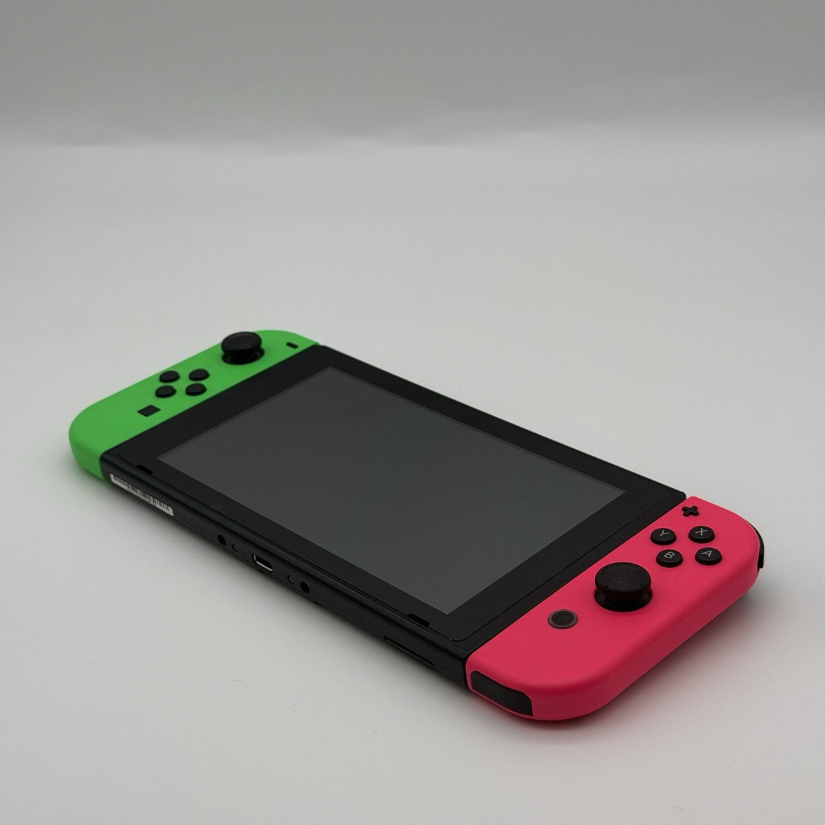 Nintendo Switch V1 HAC-001 Console, Joycons Neon Pink & Green Region Free Tested