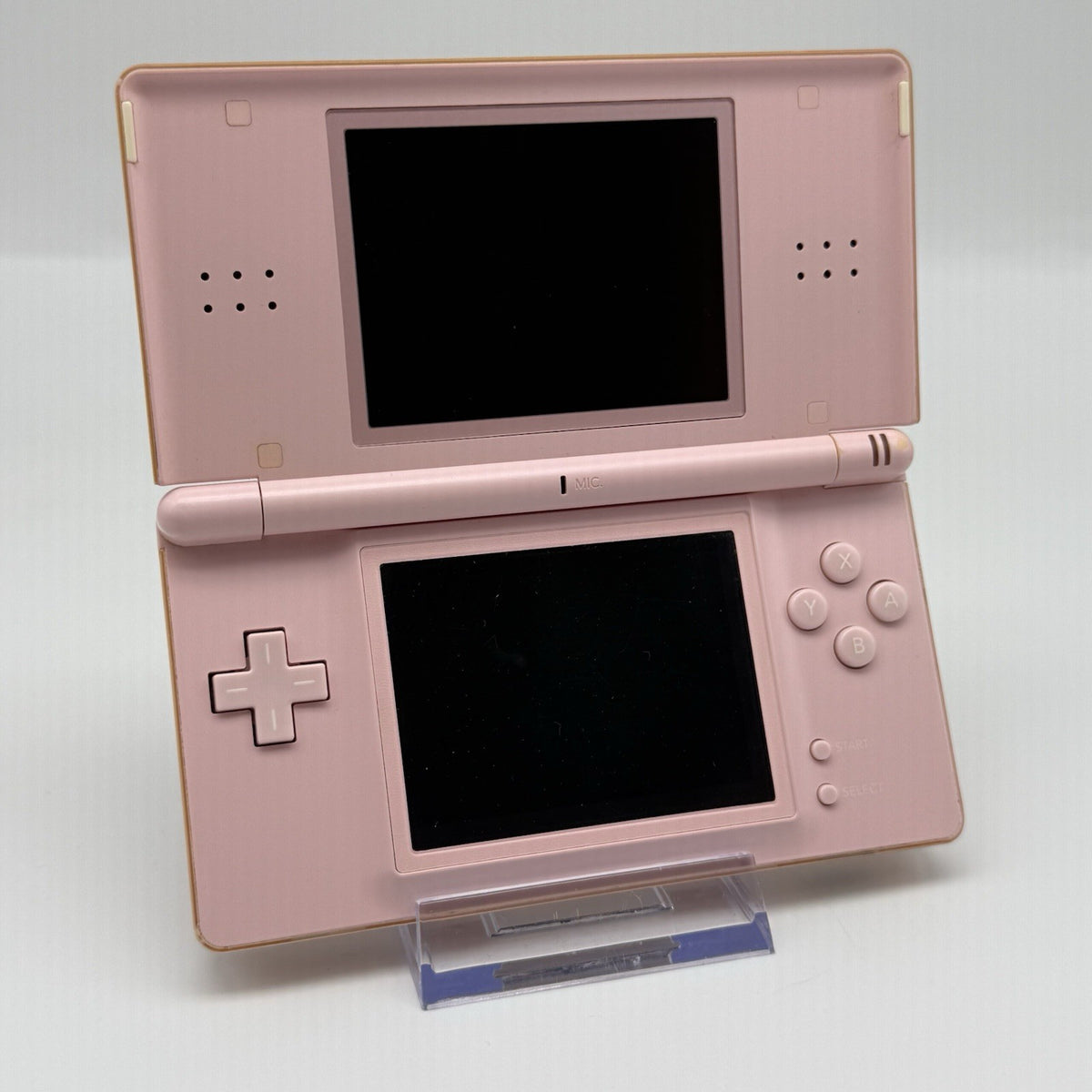 Nintendo DS Lite Coral Pink Console With Charger & Stylus Tested Region Free