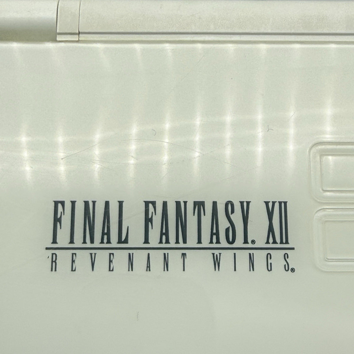 Nintendo DS Lite Console Final Fantasy XII Revenant Wing Limited Edition Tested