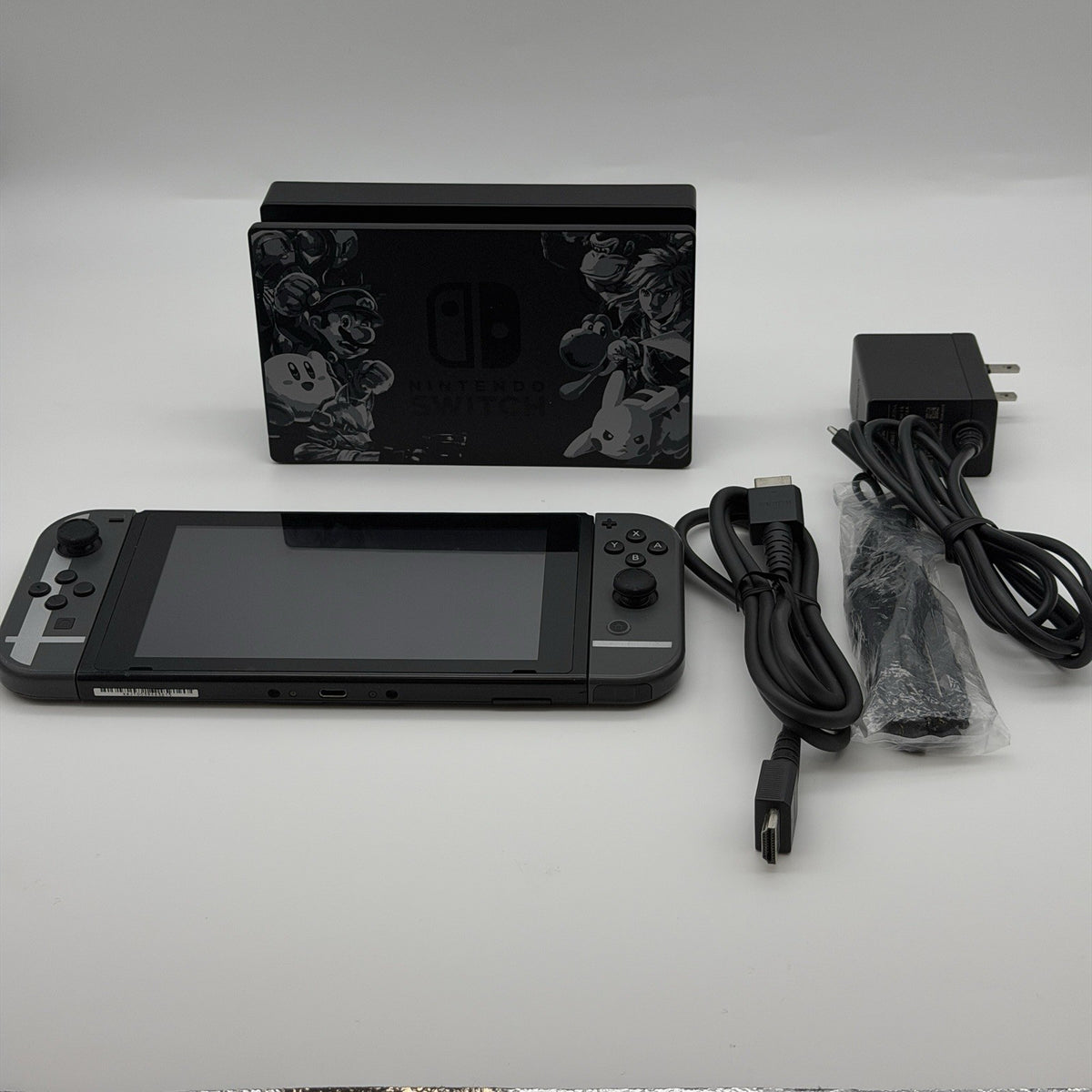Nintendo Switch V1 HAC-001 Console Super Smash Bros Limited Region Free - Tested