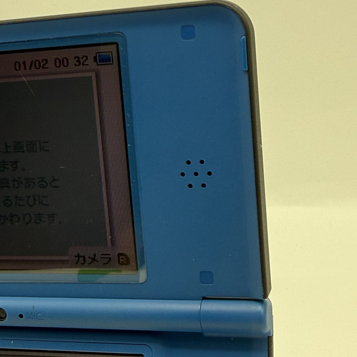 Nintendo DSi LL Midnight Blue Japanese Menu Plays US Games - Tested US Seller