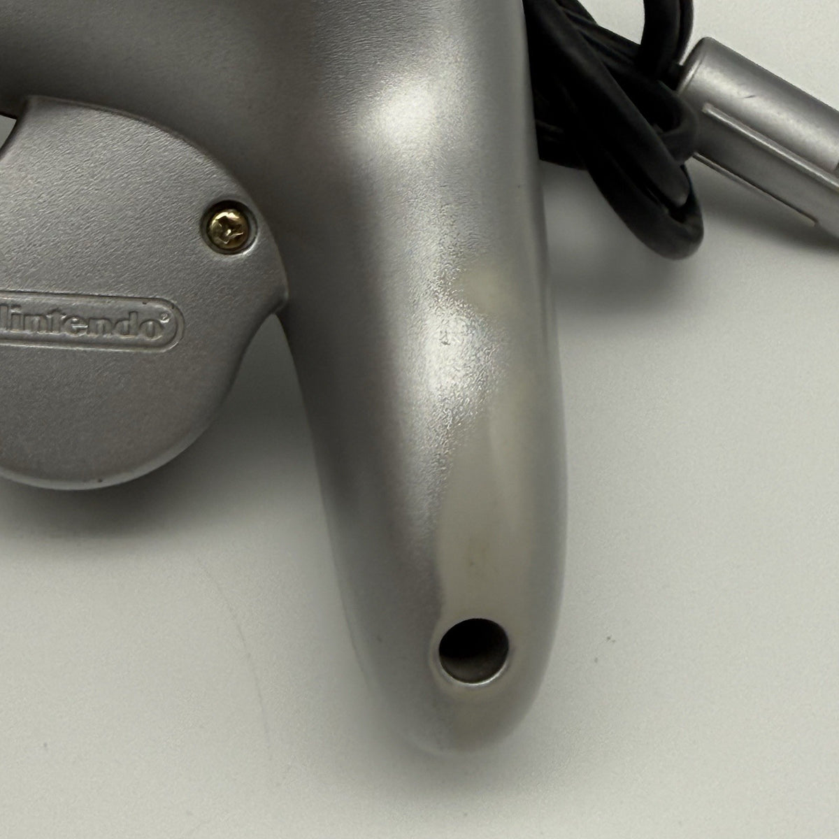 Official Nintendo GameCube Controller Platinum Silver OEM DOL-003 T3 - Tested