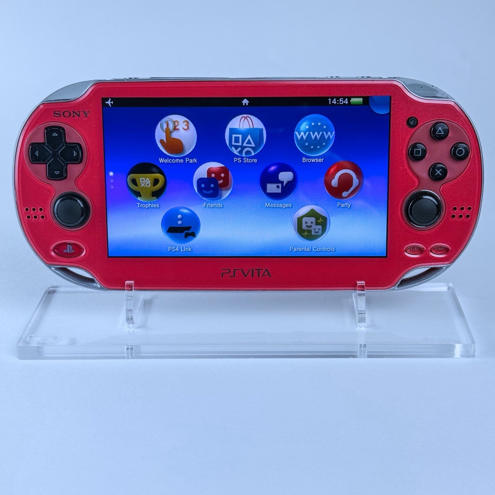 Sony PS Vita PCH-1000 Cosmic Red Wi-Fi Model Console w/Accessories - Tested0