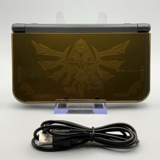 “new” Nintendo 3DS XL Zelda Hyrule Edition Console Dual IPS w/Charger - Tested0
