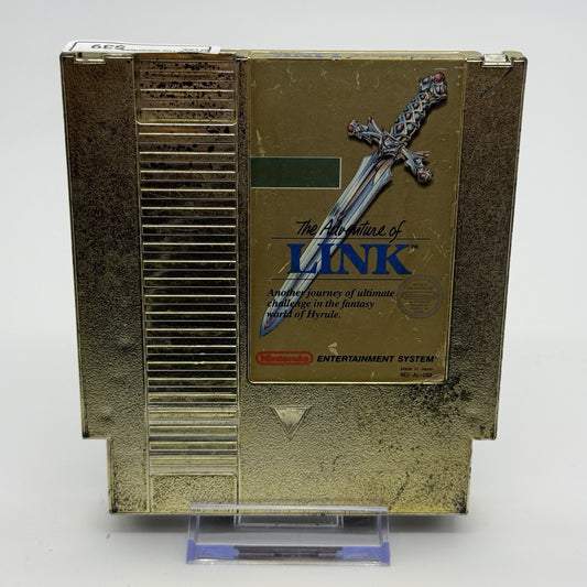 Zelda II 2 : The Adventure of Link Gold (Nintendo NES, 1988) - Tested0