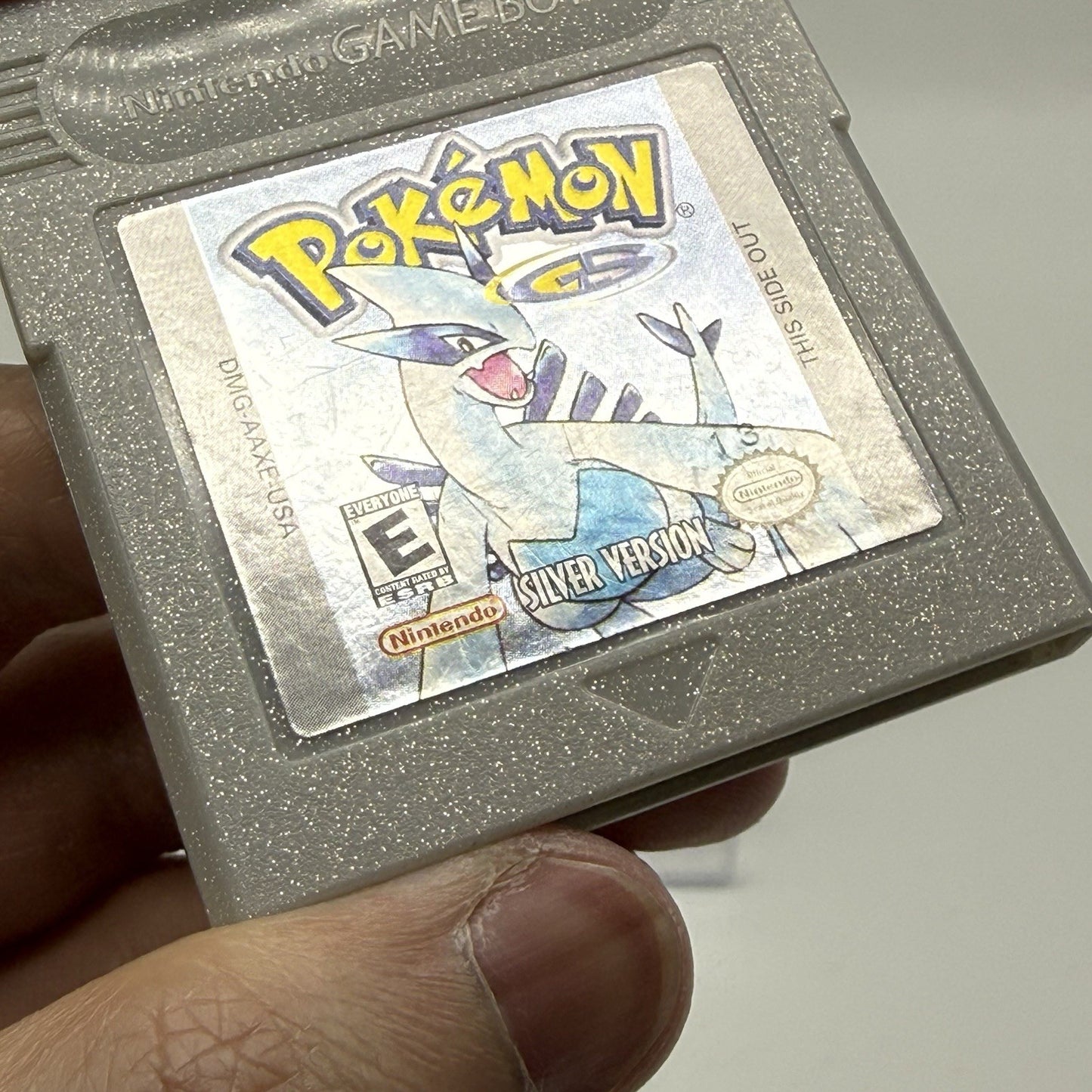 Pokemon Silver Version Nintendo Game Boy Color Authentic Tested - New Battery1