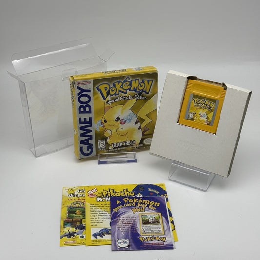 Pokemon Yellow Version Game Boy First Print Boxed New Battery Tested (No Manual)0