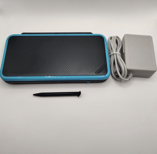 “new” Nintendo 2DS 3DS XL Console Black Blue Handheld System Open Box / Like New0