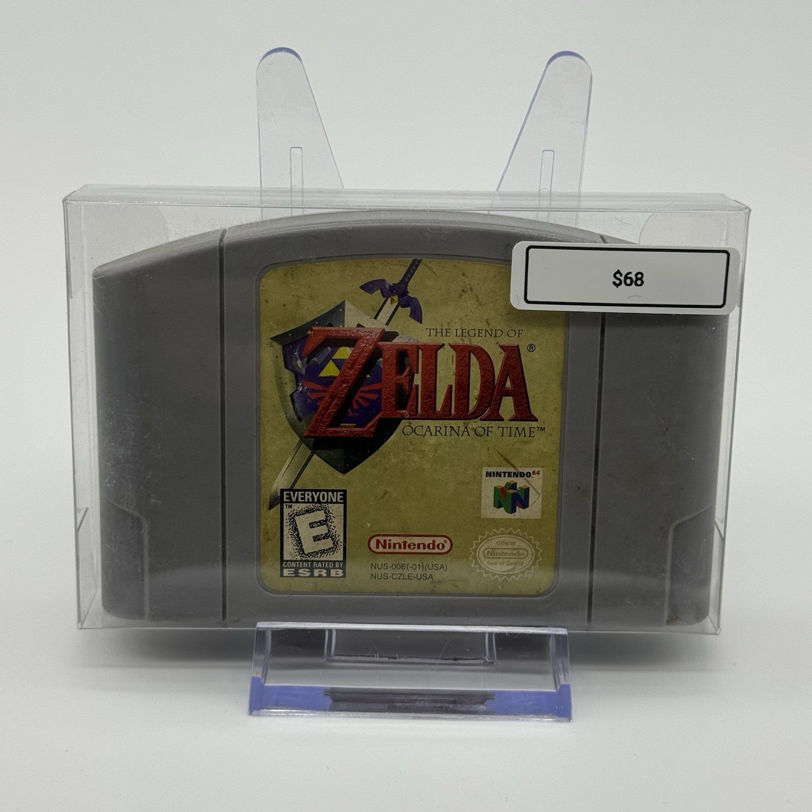 Legend of Zelda: Ocarina of Time (Nintendo 64 N64, 1998) Game Cartridge - Tested0