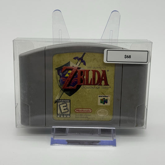 Legend of Zelda: Ocarina of Time (Nintendo 64 N64, 1998) Game Cartridge - Tested0