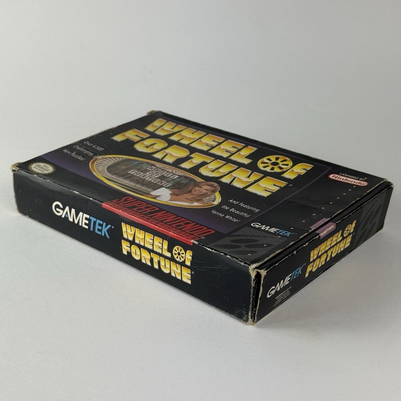 Wheel of Fortune Deluxe Edition SNES Super Nintendo CIB Complete in Box, Manual8