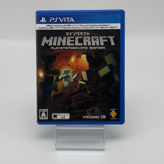 Minecraft: PlayStation PS Vita Edition (Japanese) CIB Tested *Plays In English*0