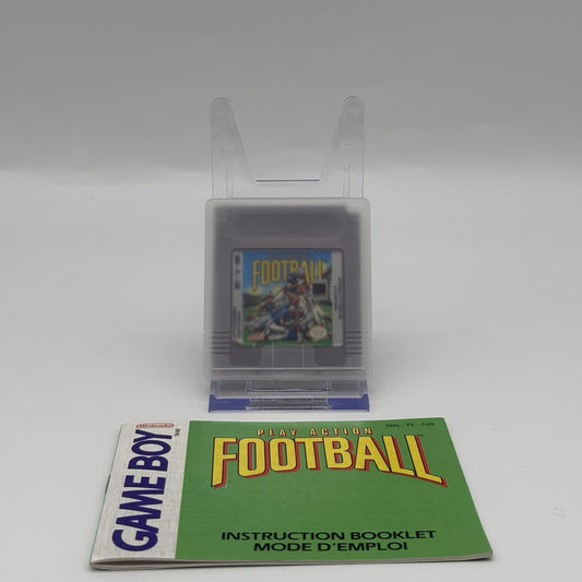 Play Action Football (Game Boy, 1991) Cartridge And Manual Tested0