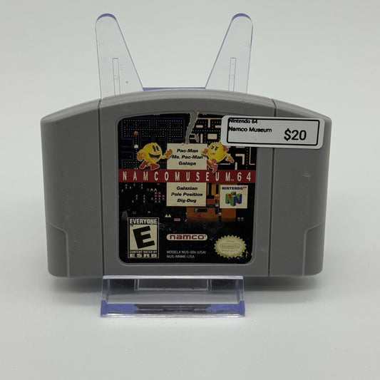 Namco Museum 64 Nintendo 64 N64 Game Cartridge - Tested Working0