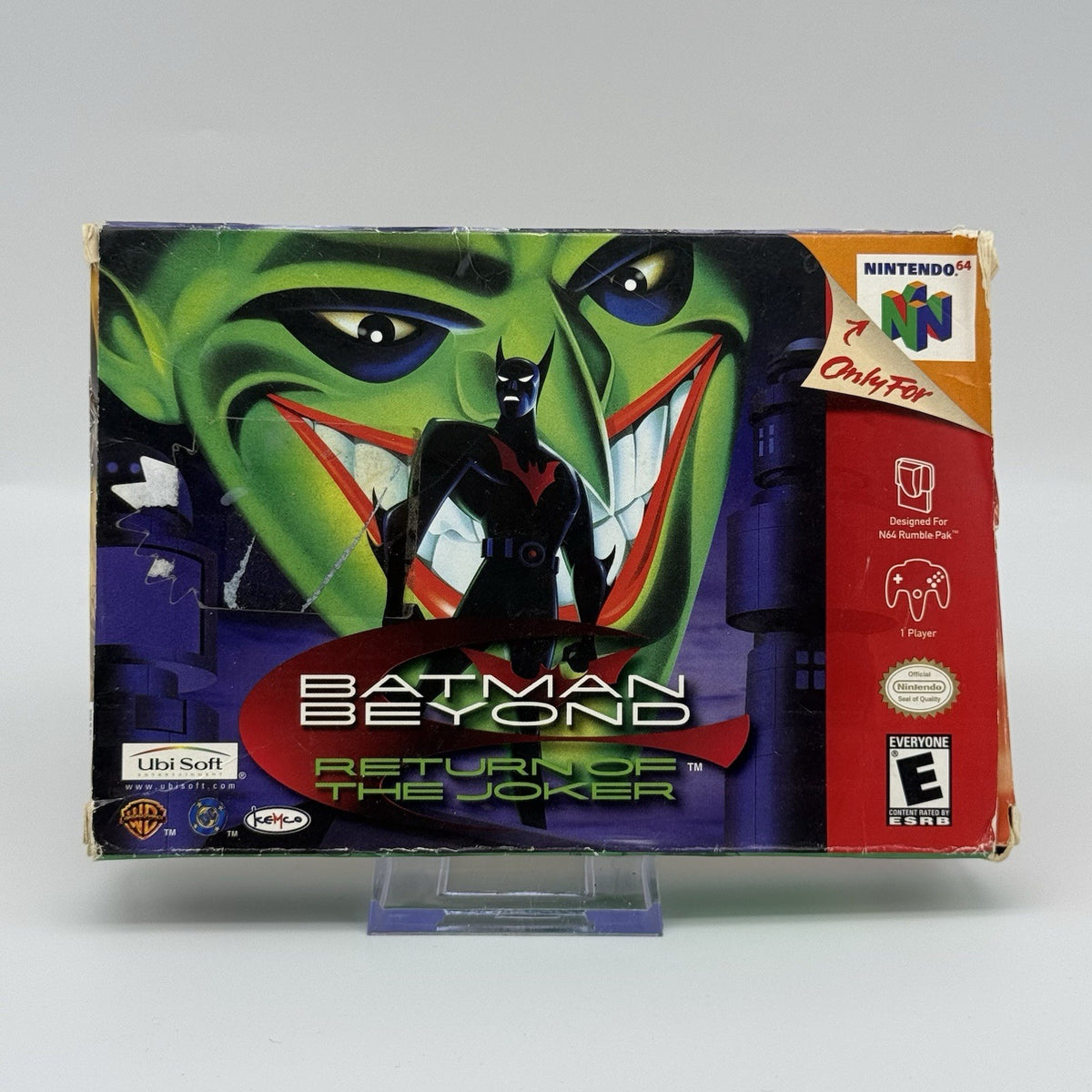 Batman Beyond: Return of Joker (Nintendo 64 N64) Game Complete CIB - Tested7