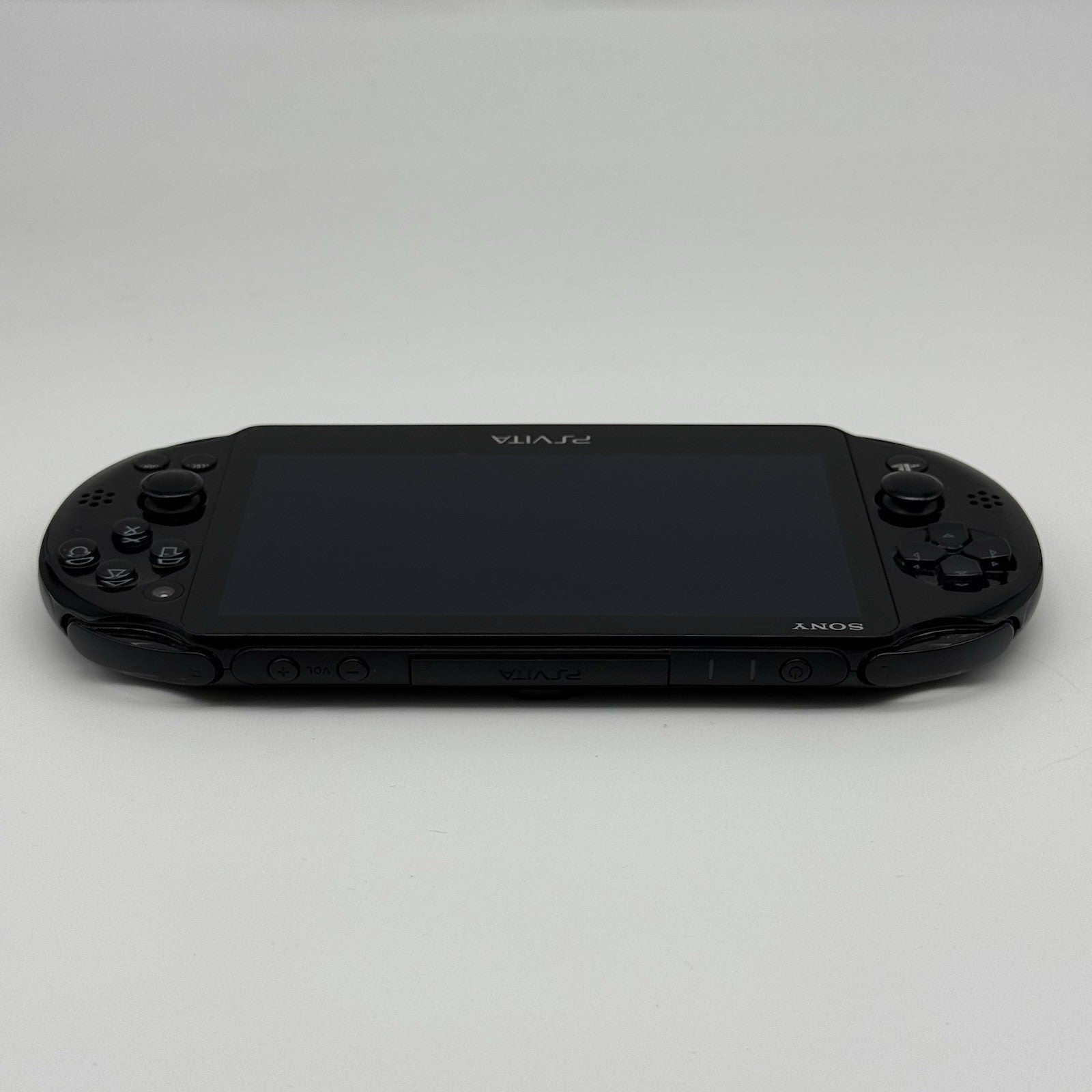 Sony PS Vita PCH-2000 Black Console, Charger, Crystal Case -Tested New Joysticks12