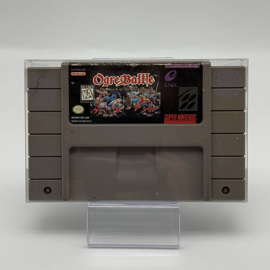 Ogre Battle: The March of the Black Queen Super Nintendo SNES Authentic - Tested0