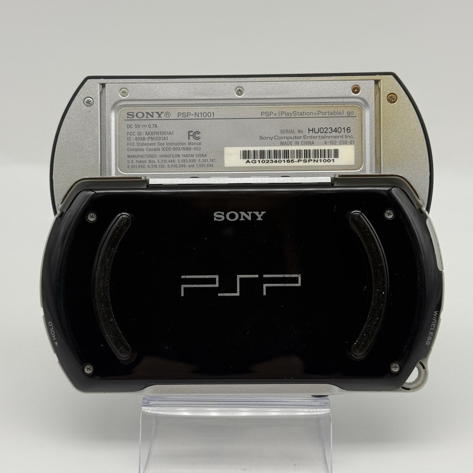 Sony PSP Go Piano Black Handheld Console 128GB w/Charger, New Screen - Tested11