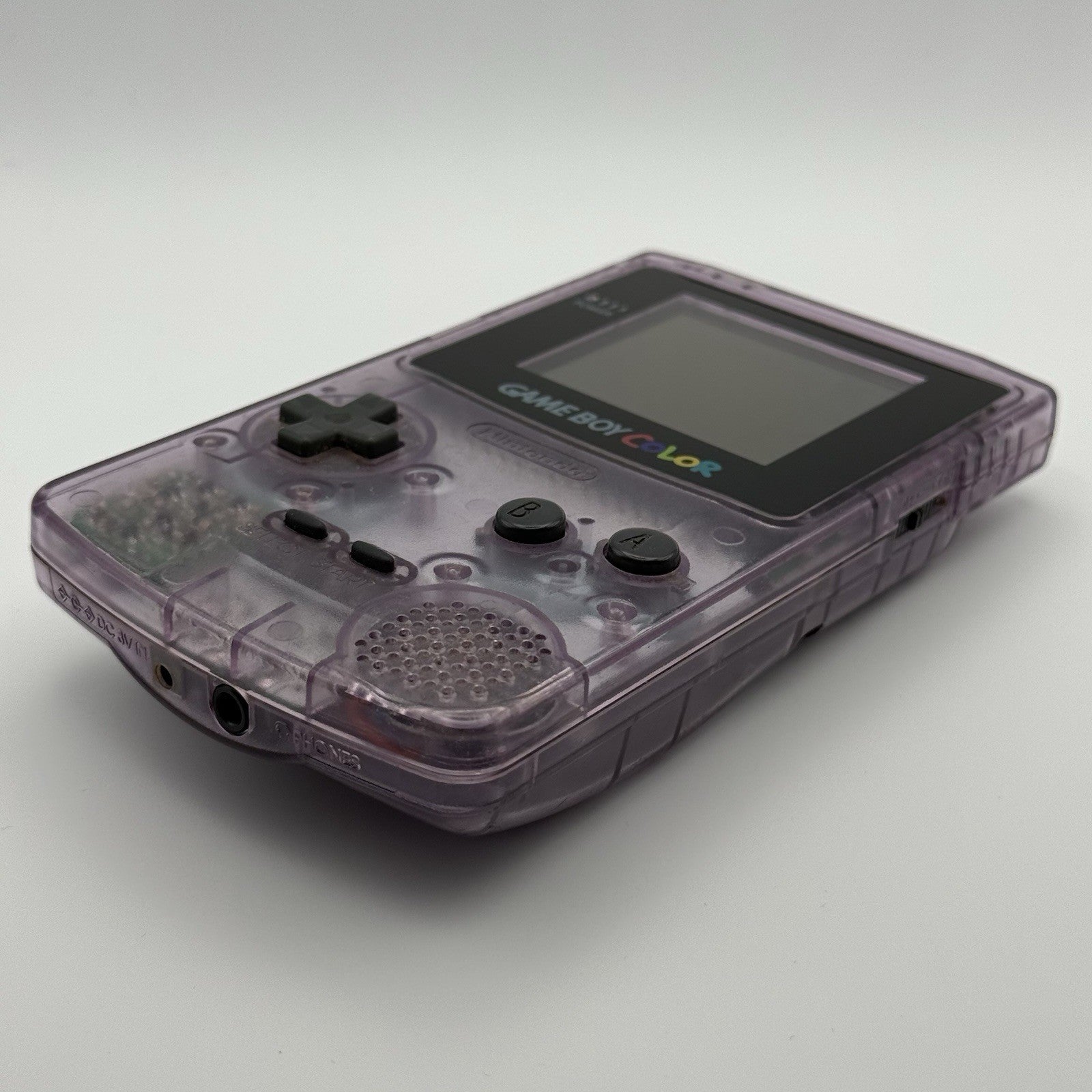 Nintendo Gameboy Boy Color Atomic Clear Purple Console Glass GBC CGB-001 Tested5