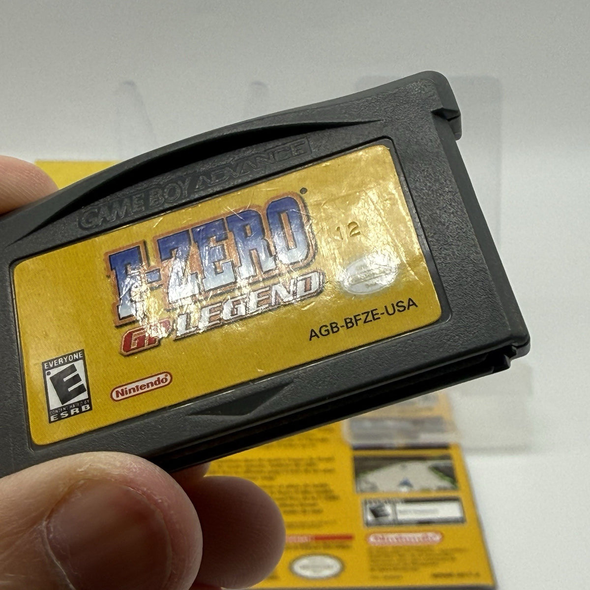 F-Zero GP Legend (Nintendo Game Boy Advance GBA) Manual Included Tested2