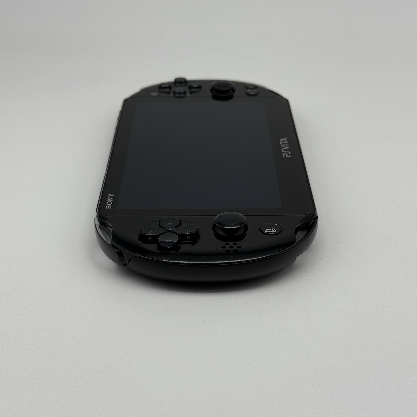 Sony PS Vita PCH-2000 Black Console, Charger, Crystal Case -Tested New Joysticks11