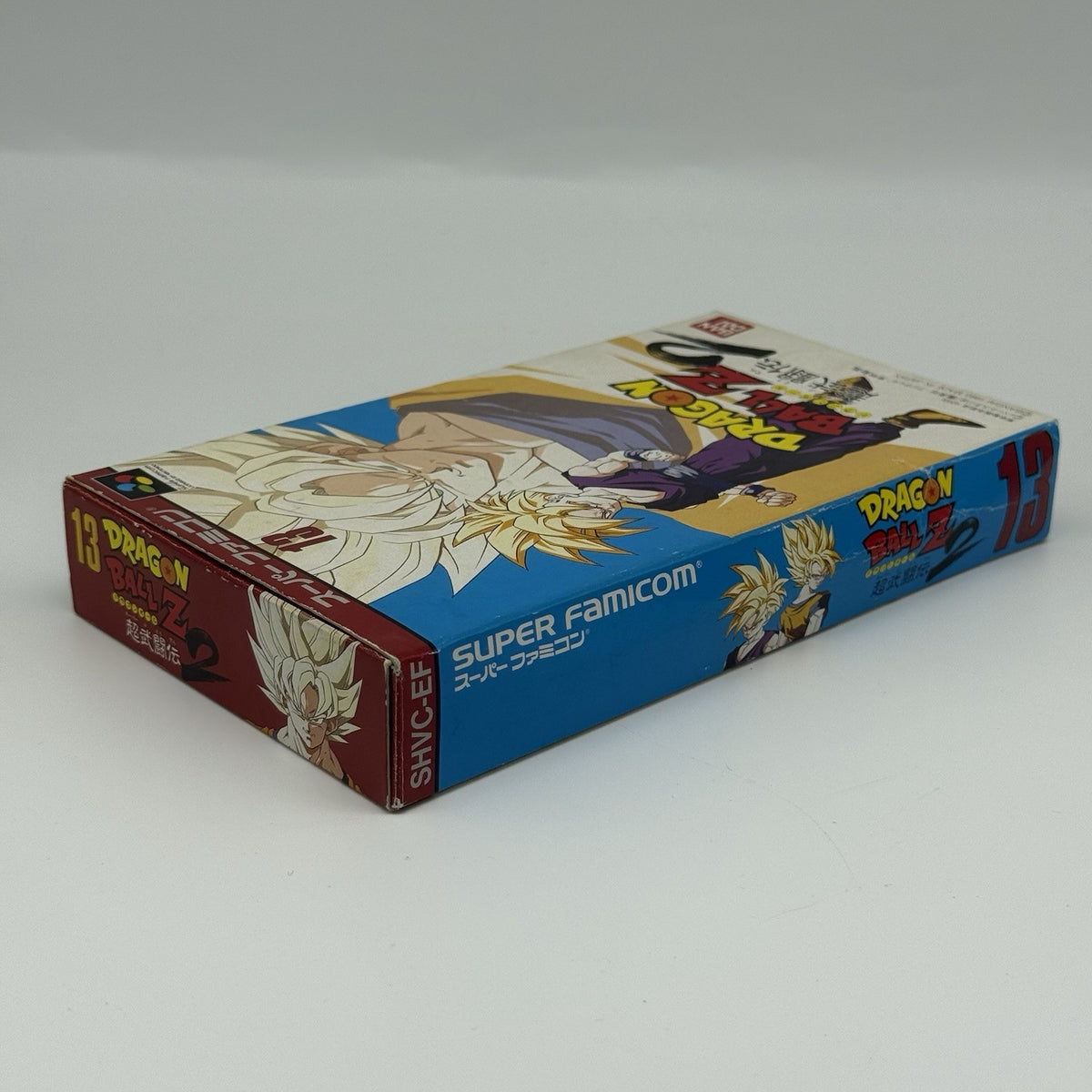 Dragon Ball Z Super Butouden 2 Super Famicom SFC Japan Complete CIB w/Protector7