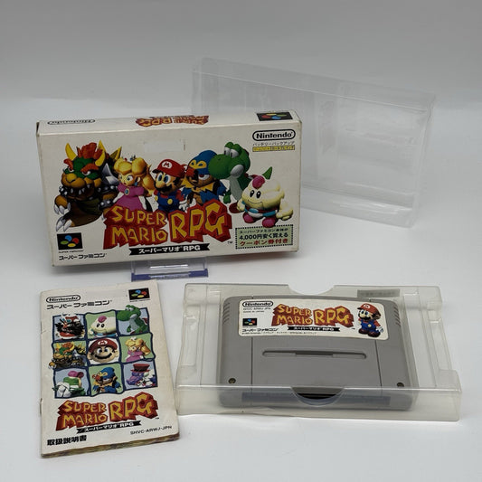 SUPER MARIO RPG Japan Super Famicom SFC Complete CIB US Seller0