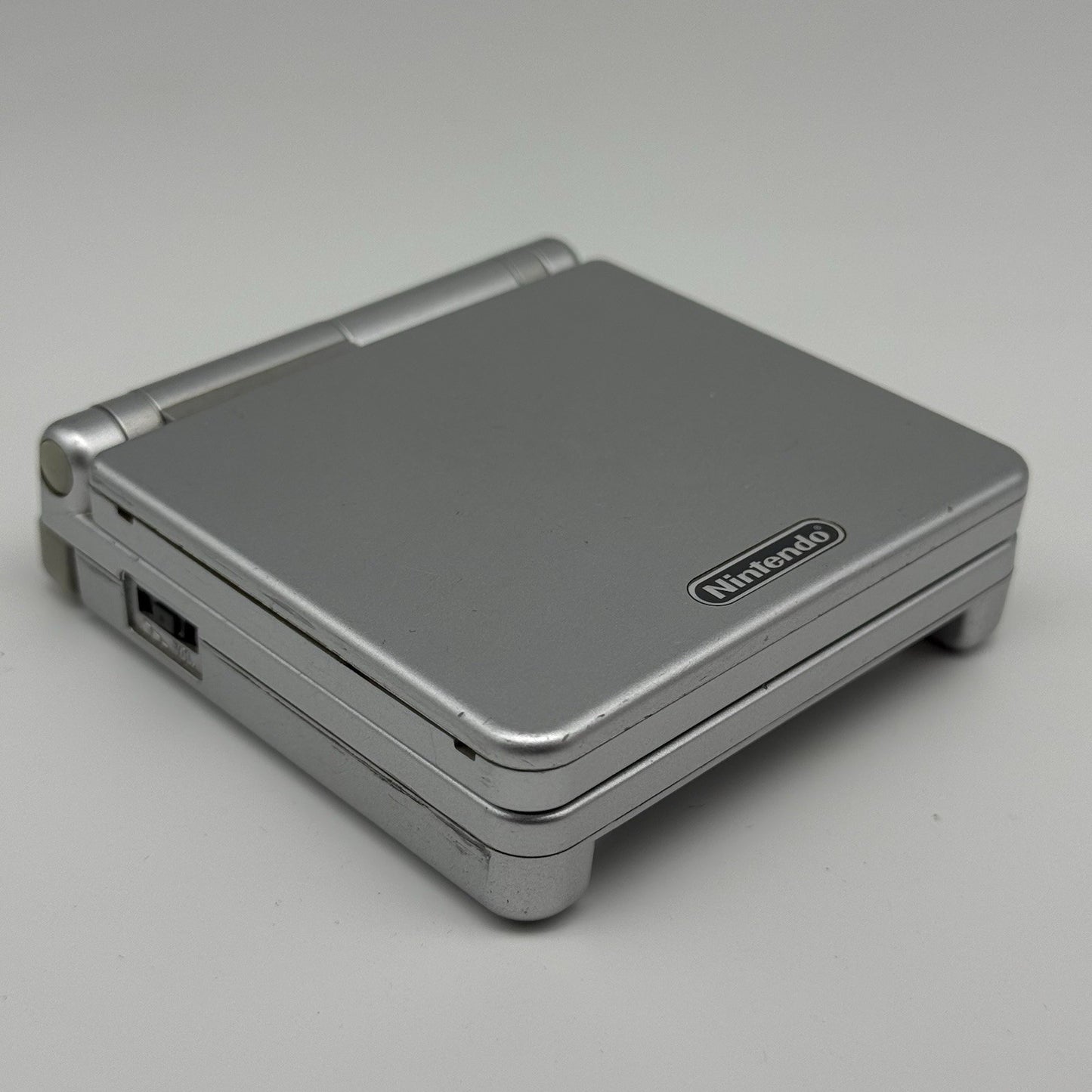Nintendo Gameboy Advance GBA SP Silver Platinum Console AGS 001 w/Charger Tested10