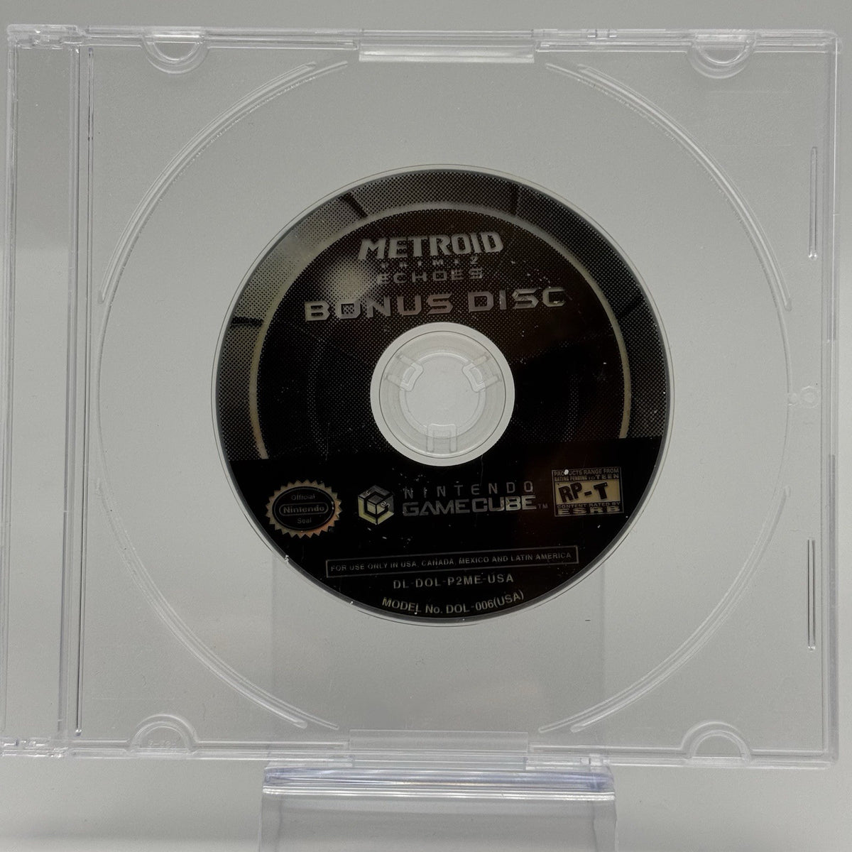 Metroid Prime 2 Echoes Bonus Disc (Nintendo GameCube, 2004) Disc Only - Tested0