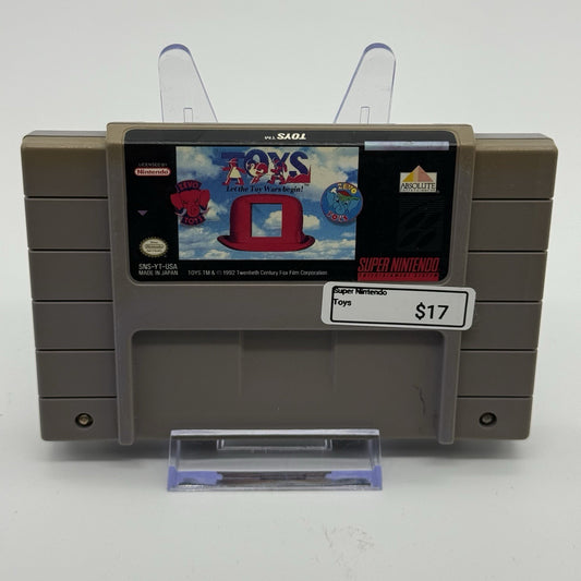Toys (Super Nintendo Entertainment System, 1993) SNES Cart Only0