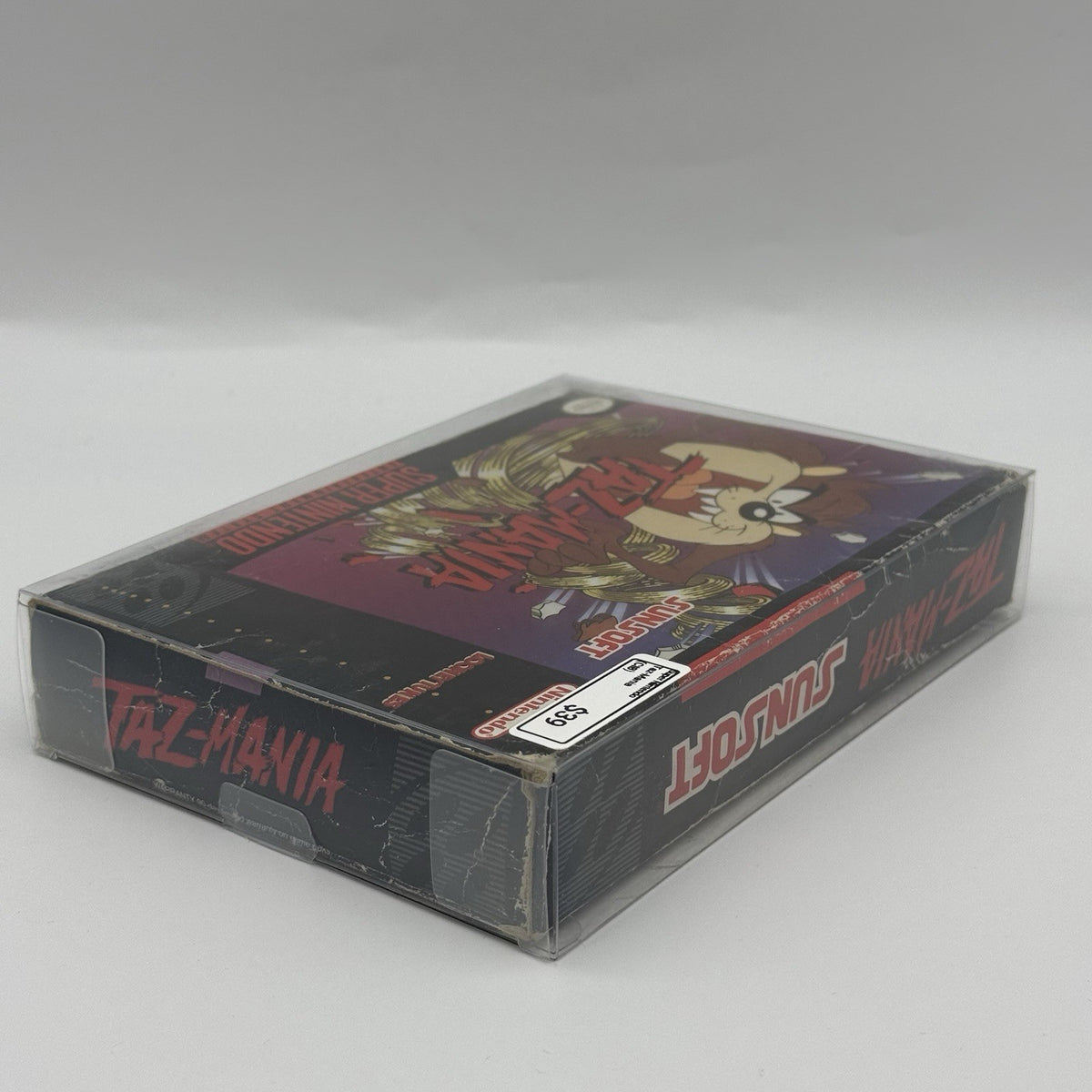 Taz-Mania (Super Nintendo SNES, 1993) Game CIB Complete in Box + Manual - Tested14