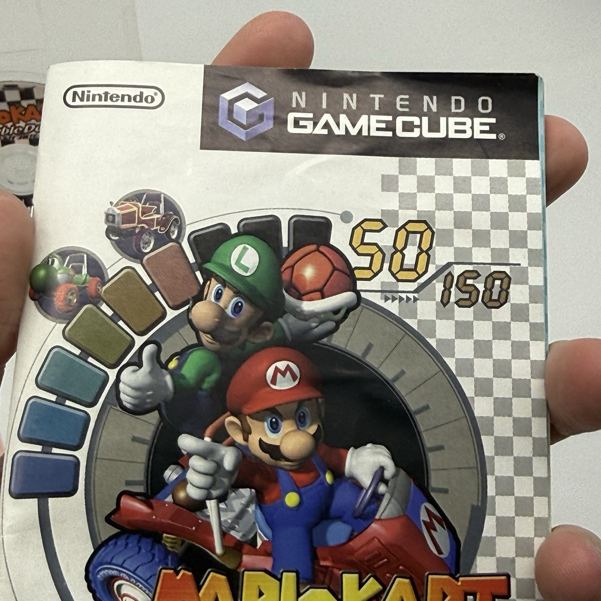 Mario Kart Double Dash!! GameCube Nintendo GC JP Japanese Game w/Manual - Tested5