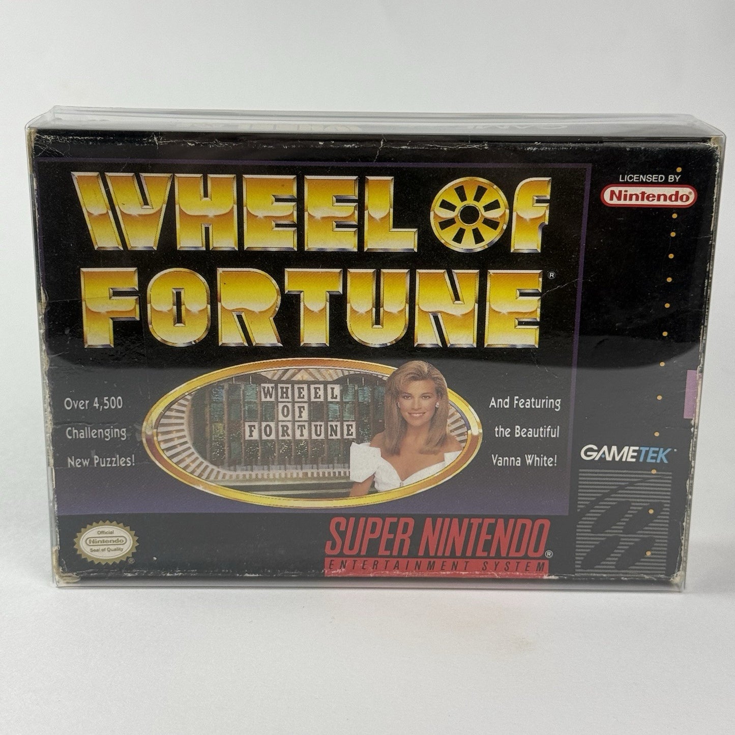 Wheel of Fortune Deluxe Edition SNES Super Nintendo CIB Complete in Box, Manual0