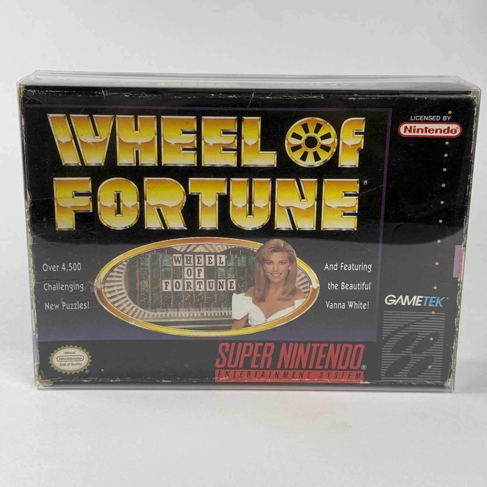 Wheel of Fortune Deluxe Edition SNES Super Nintendo CIB Complete in Box, Manual0