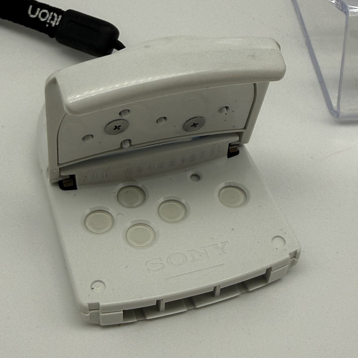 Sony Playstation Pocket Station White +Strap SCPH-4000 Japanese Tested US Seller3